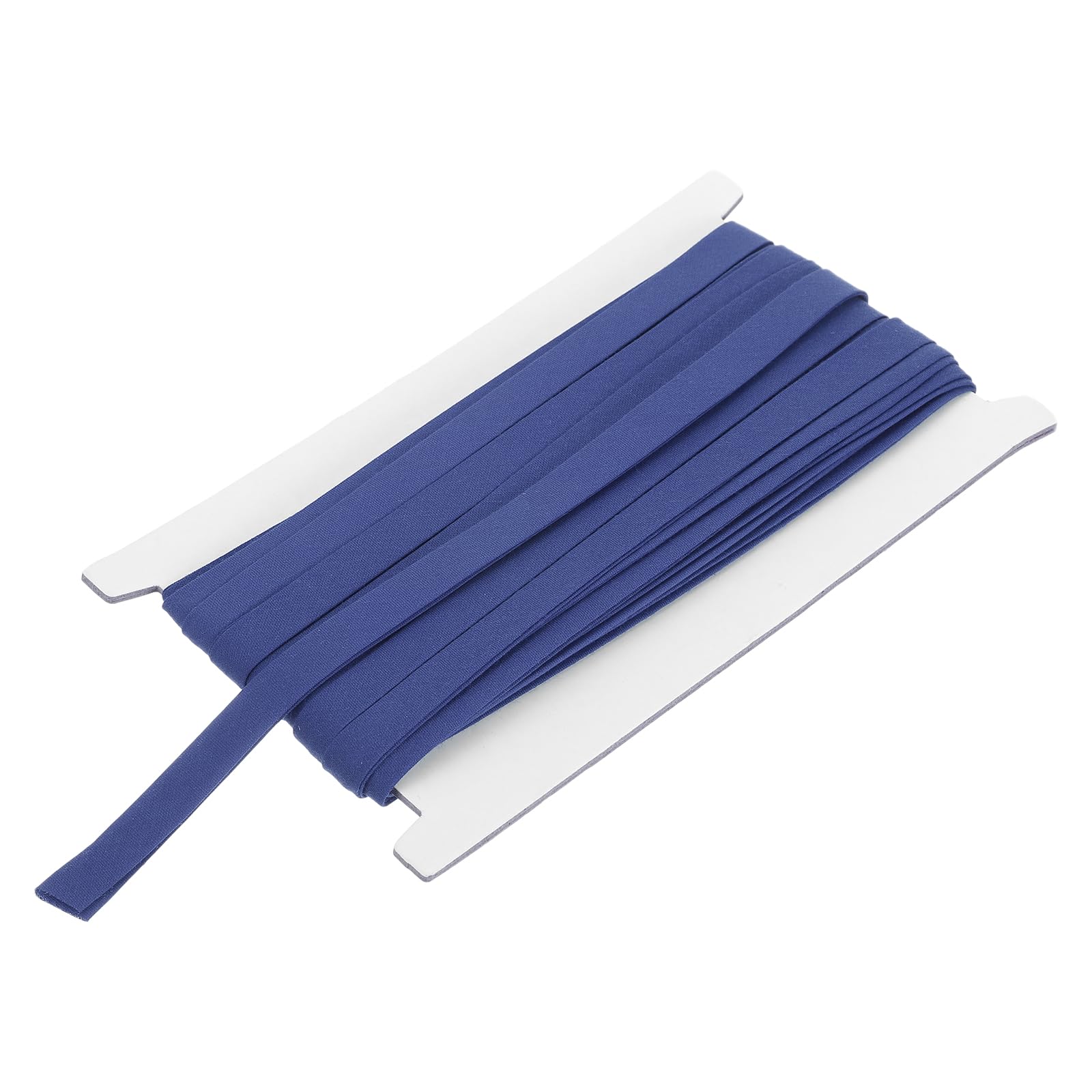 sourcing map 3/8 Inch Double Fold Bias Tape Continuous Bulk Bias Tape for Sewing, Seaming Quilting Hemming Binding Crafts (Bright Blue 12 Yards)