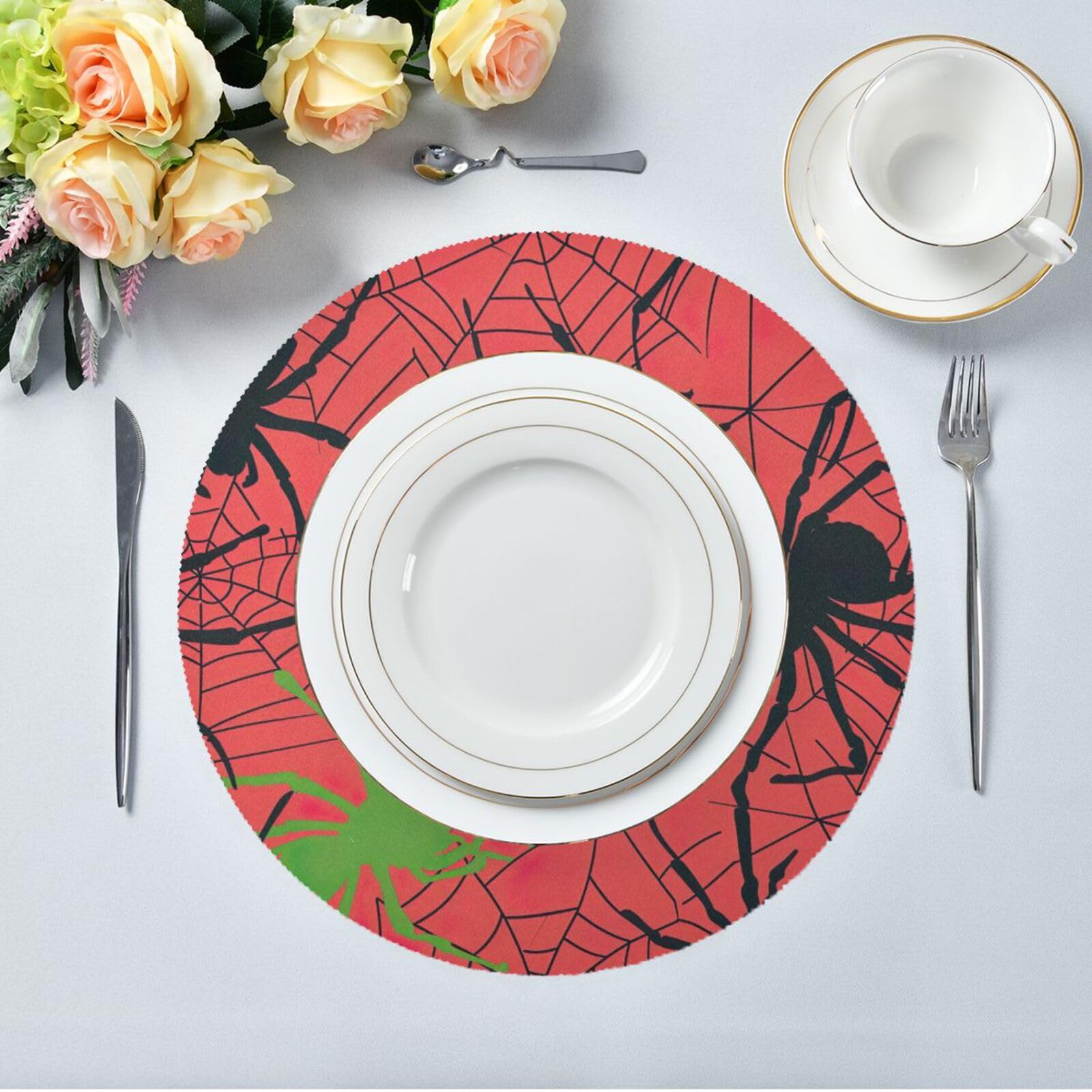 Mantel Individual De Spiderman, 44x30 Cm – De Plástico Suave Antideslizante, Lavable Y Resistente Al Calor, Ideal Para Niños