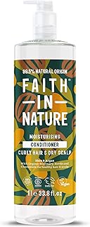 FAITH IN NATURE Natural Conditioner - Vegan & Cruelty Free, No SLS or Parabens - 33.8 fl oz Family Sized, Shea & Argan