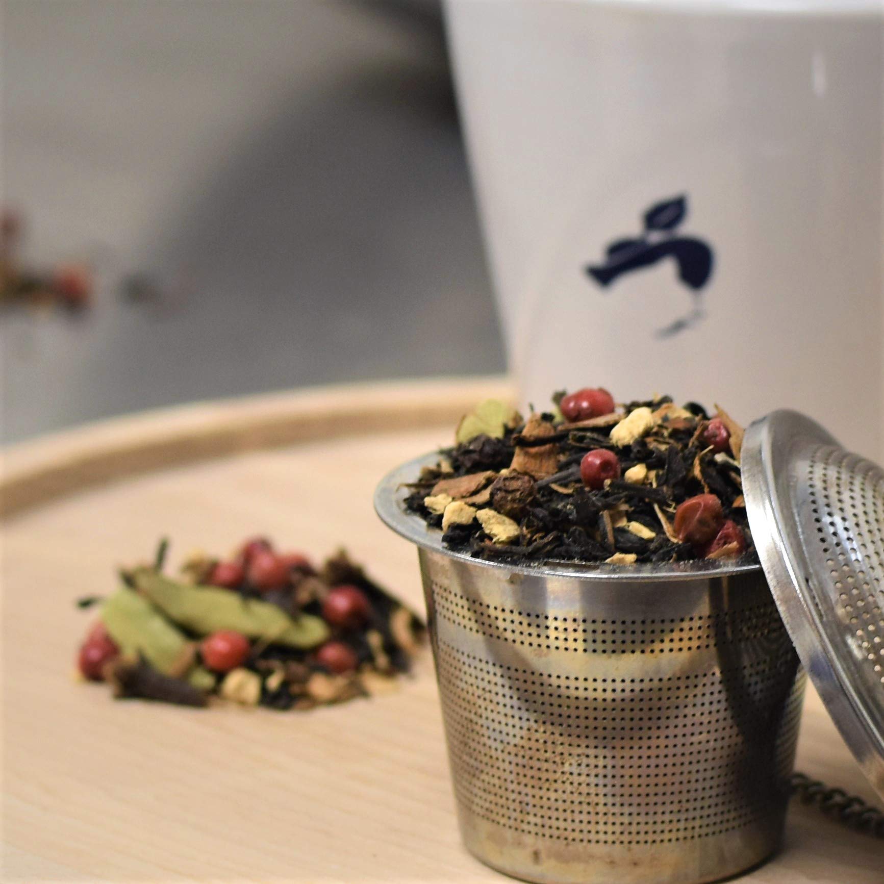 Té Negro Chai BIO 200g - orgánico con especias - bolsa biodegradable
