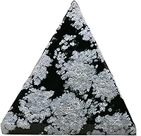 Vista 31 de Cristales curativos de pirámide de labradorita de Amazing Gemstone - Figurina de gran pirámide de 1" de piedra natural para meditación, Reiki