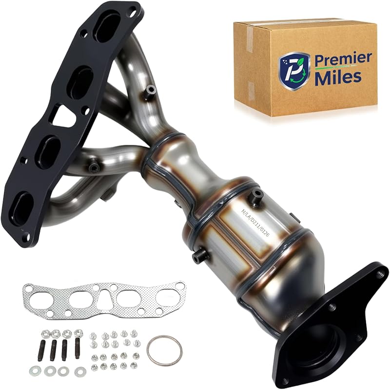 Coletor com conversor catalítico PREMIER MILES para Nissan Altima e Rogue 2.5L L4 – com junta