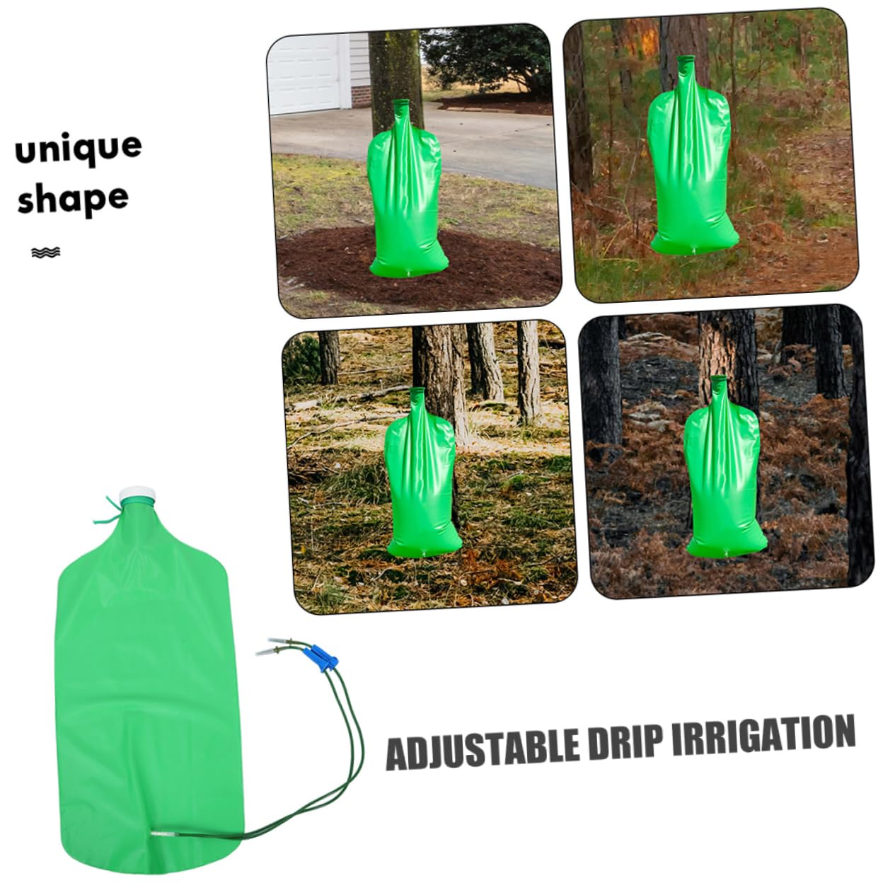 Borsa per Irrigazione Automatica degli Alberi 4 Gallon, 2 Pezzi