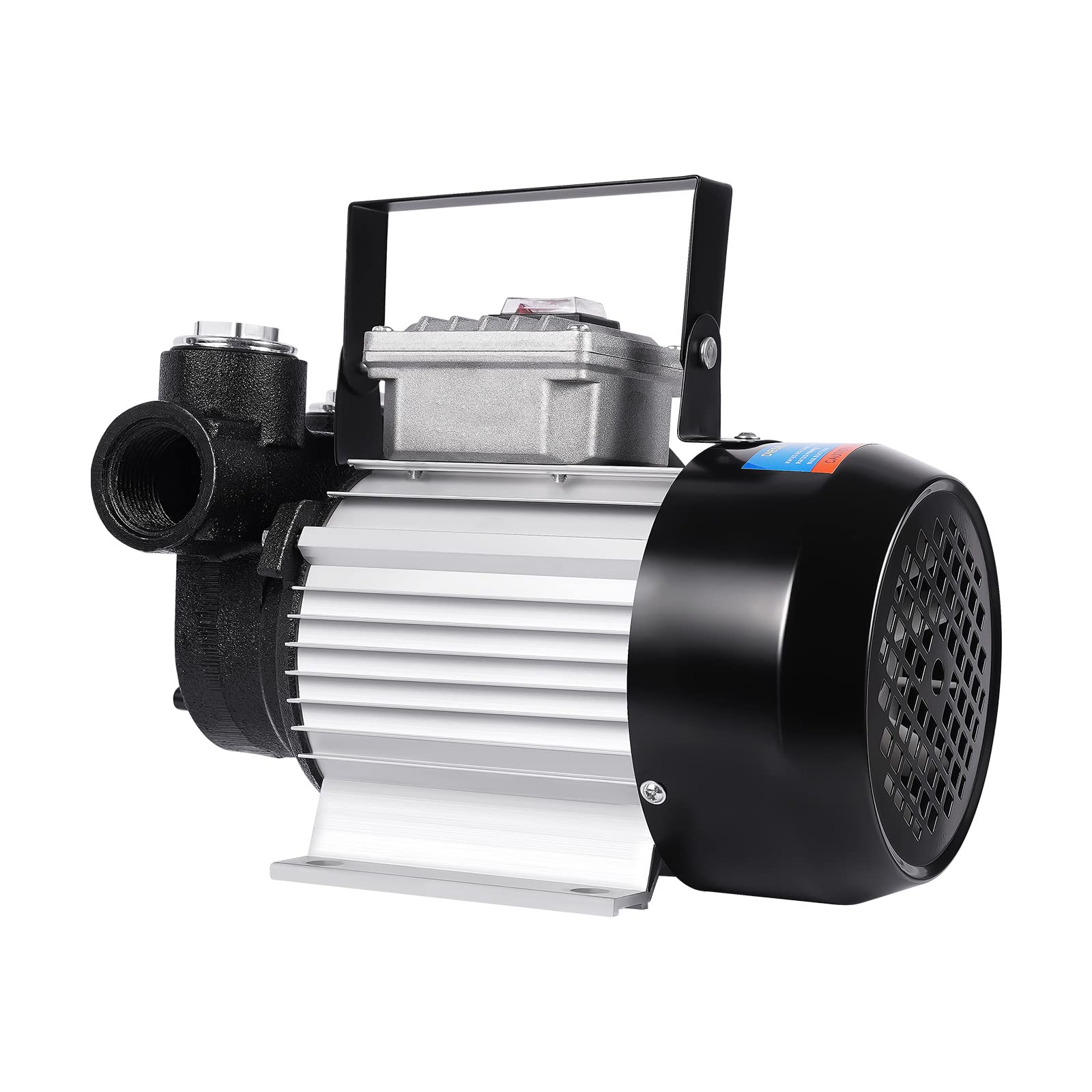 230V 550W Heizölpumpe Dieselpumpe Elektrische Fasspumpe Automatikpistole Selbstansaugende Ölpumpe 60L/min
