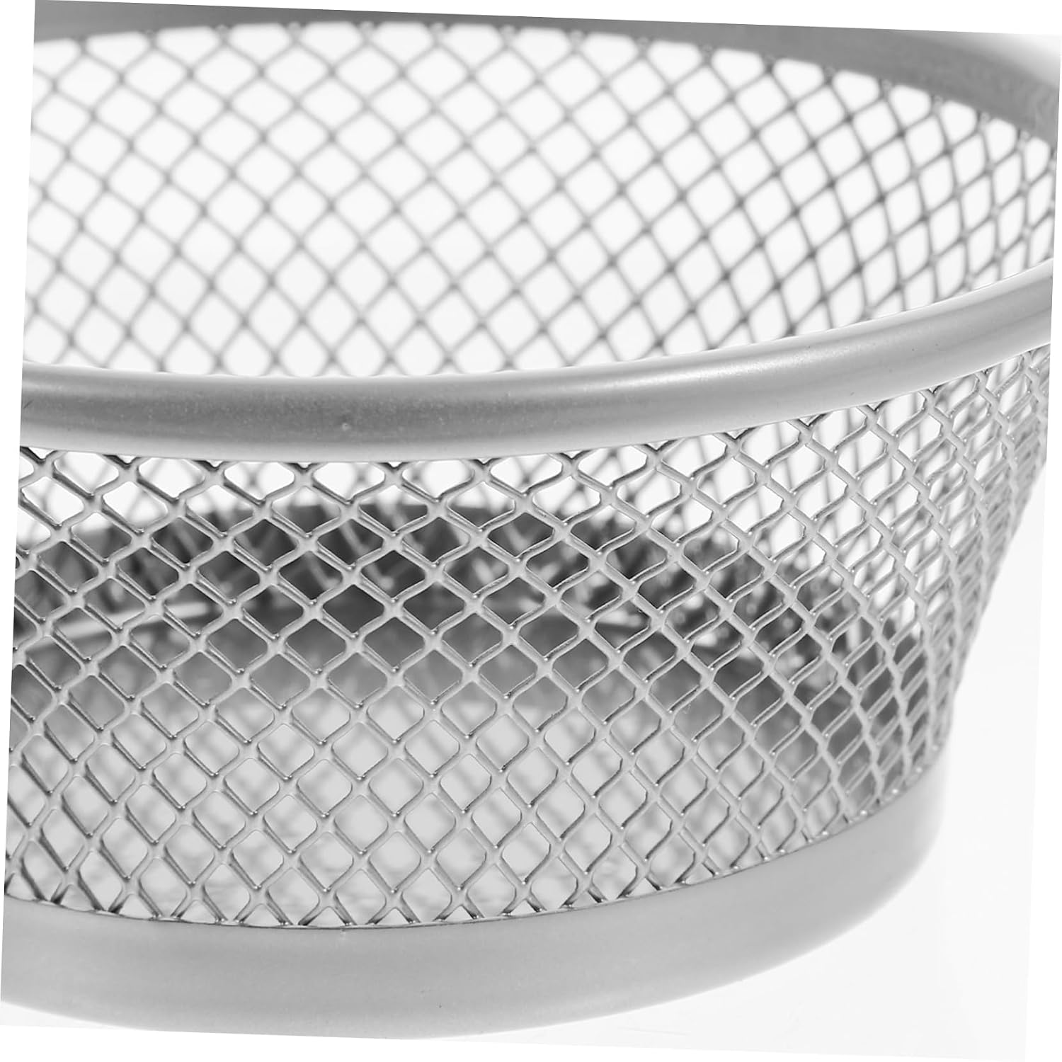 2pcs Cone Shaped Paper Clip Holder Stackable Mesh Desk Organizer for Office Supplies Clips Dispenser Minimalist Storage Solution for Home and Study