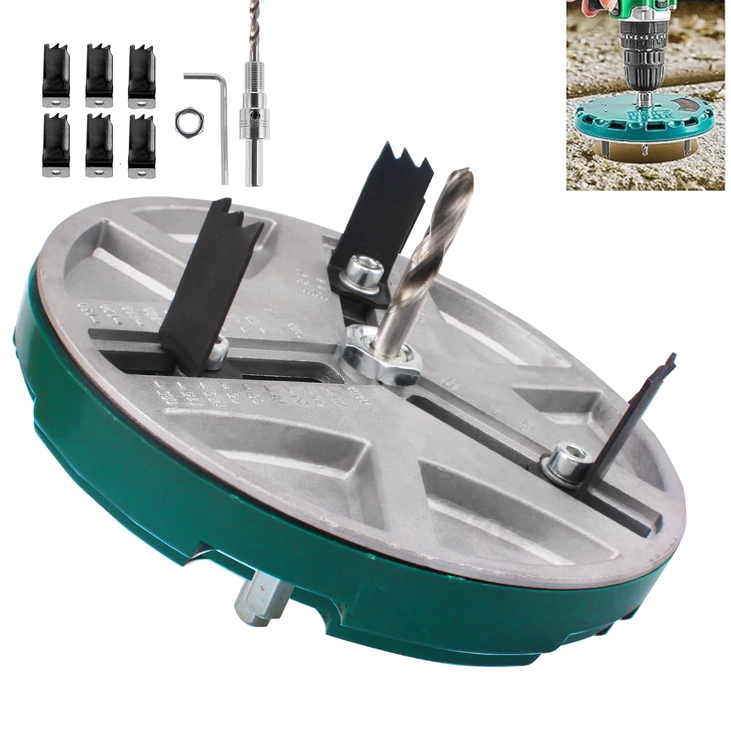 Adjustable Punching Saw Tool for Drilling, Adjustable Hole