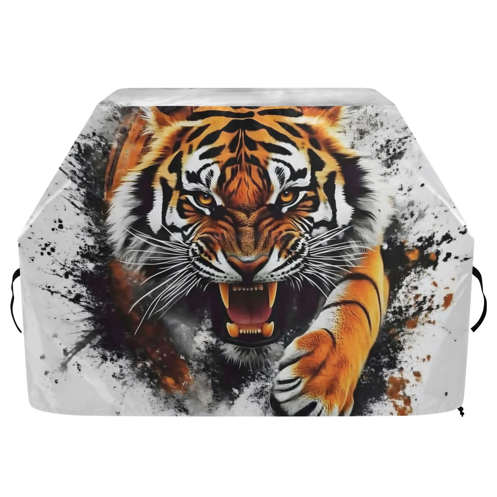 Fierce Tiger - Funda para barbacoa impermeable y resistente al aire libre