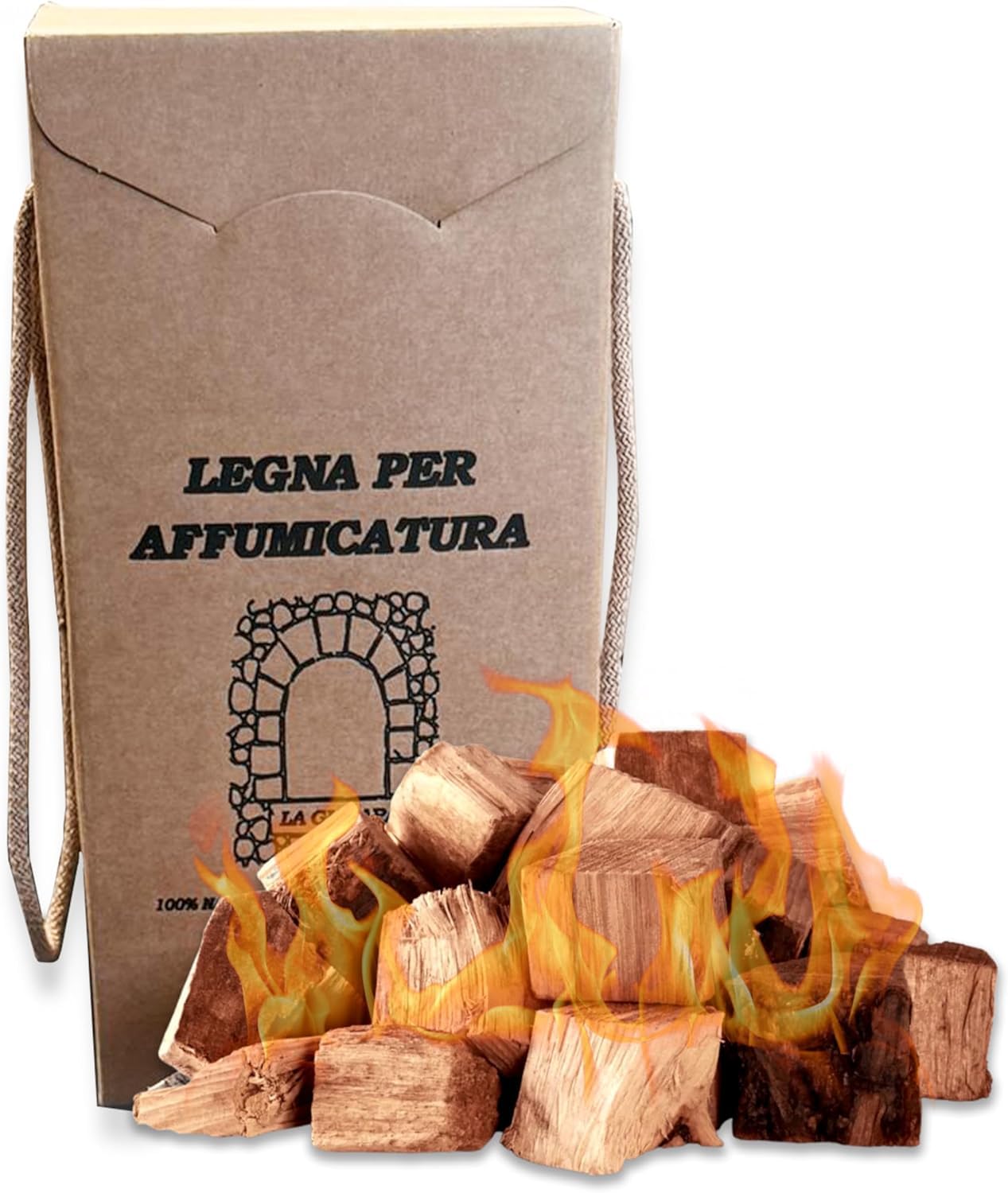 Legna di Ciliegio da affumicatura da 2 kg. Consigliata per carni come pollo, tacchino e maiale. Verdure come carote e zucchine alle quali rende un sapore dolce e fruttato.