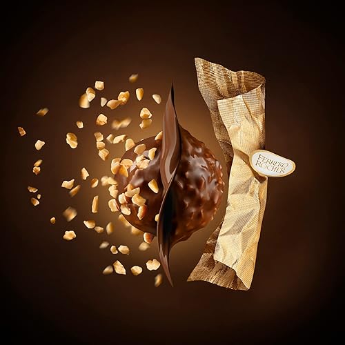 Miniatura 6 de Ferrero Rocher Chocolates de avellana fina, diamante de 48 unidades, 21.2 oz