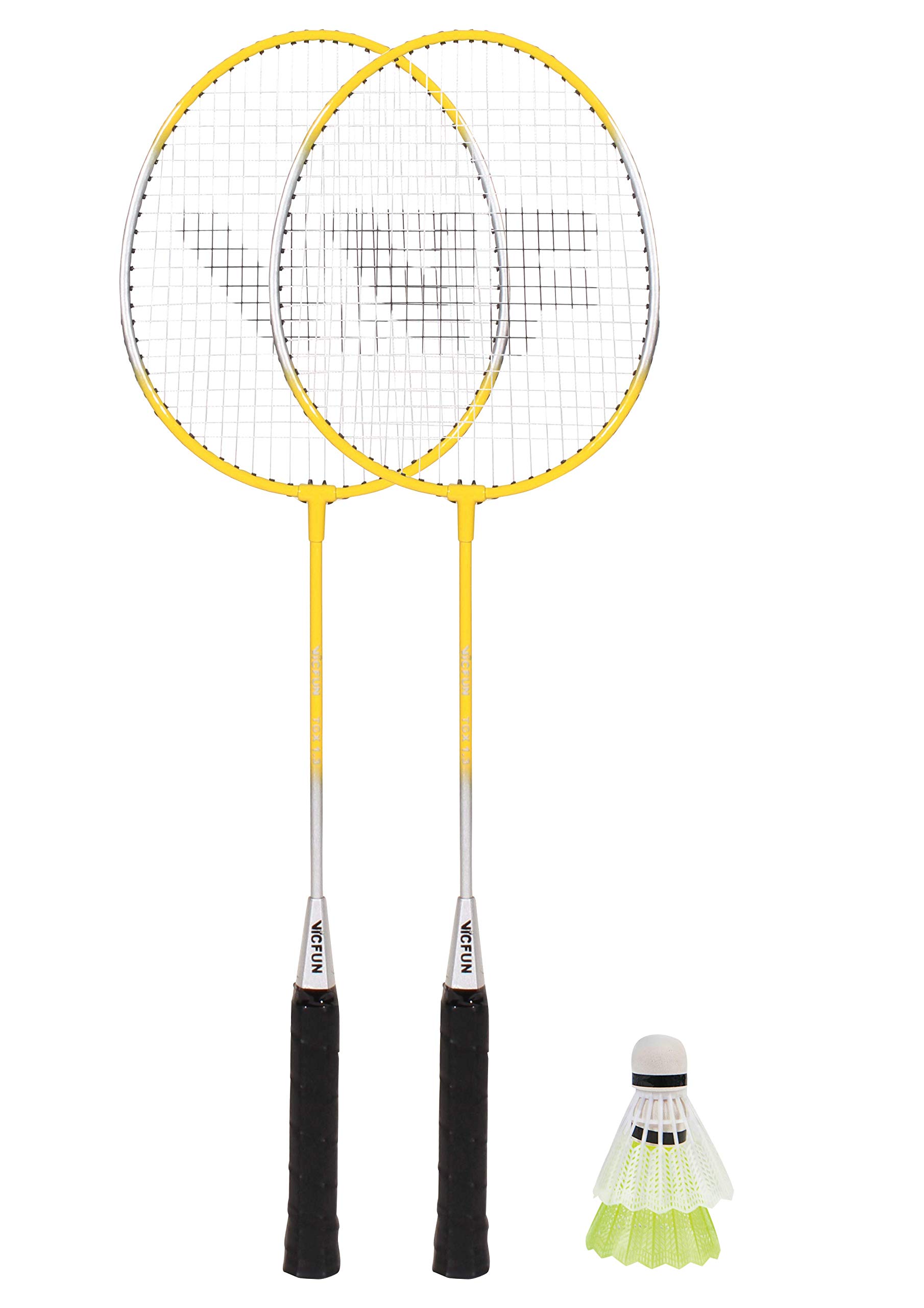 Set per Badminton, Colore: Rosso/Blu/Giallo/Nero