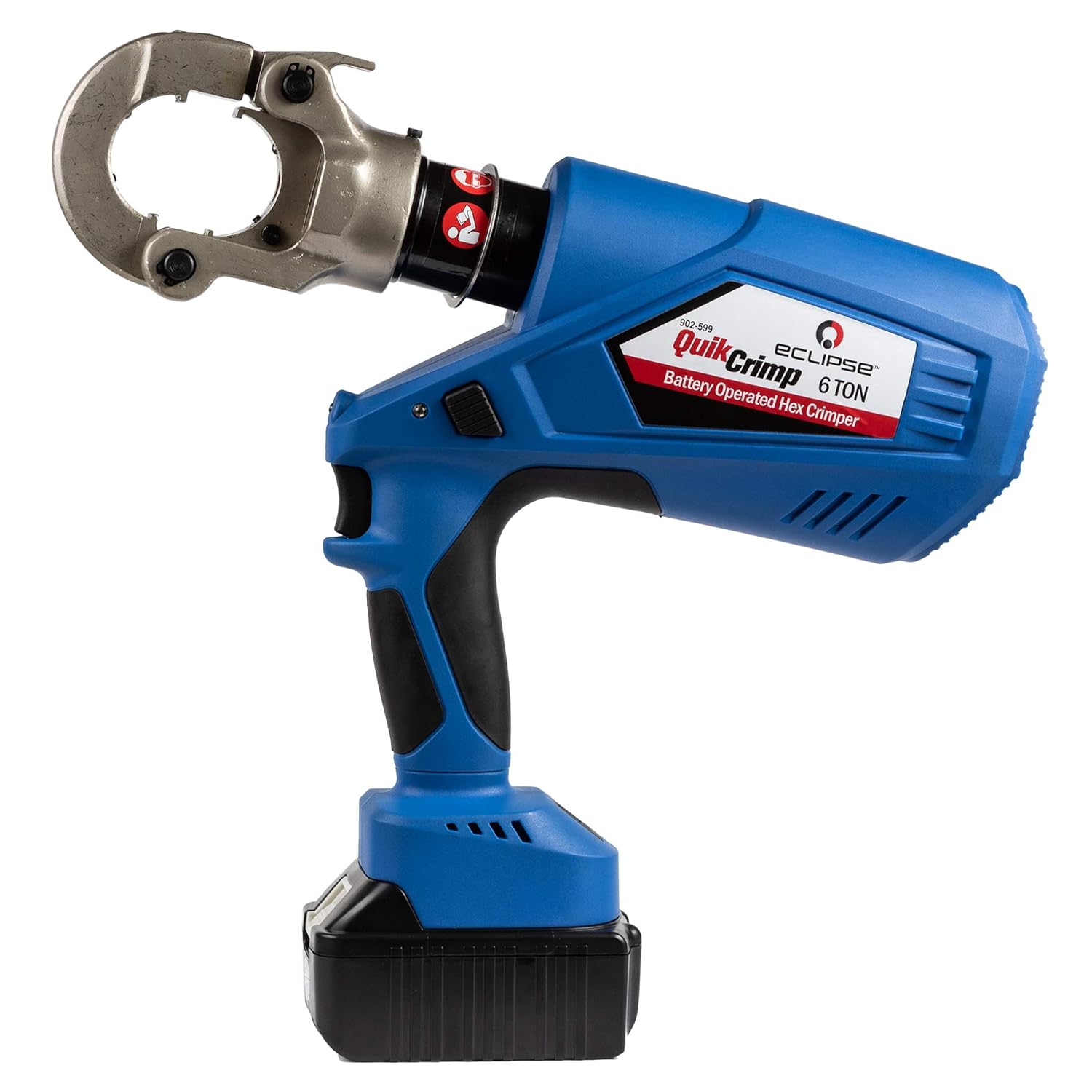 902-599 QuikCrimp 6 Ton Battery Operated Hex Crimper with die Sets