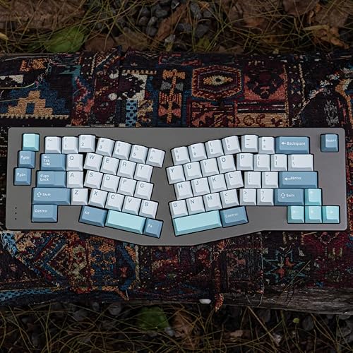 Miniatura 8 de mintcaps Teclas 173 teclas Cherry Profile Doubleshot Blue Keycap Juego completo de teclas personalizadas ISO ANSI para 60% 65% 70% 75% 100% Cherry