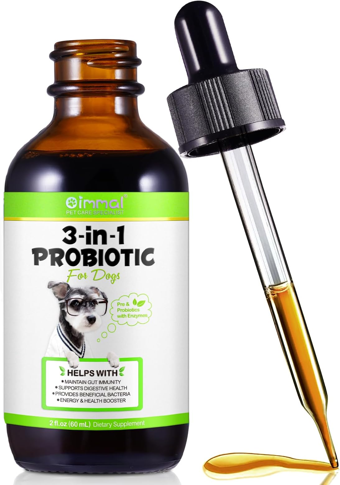 Probiotics for Dog, Liquid Probiotics for Dogs With
