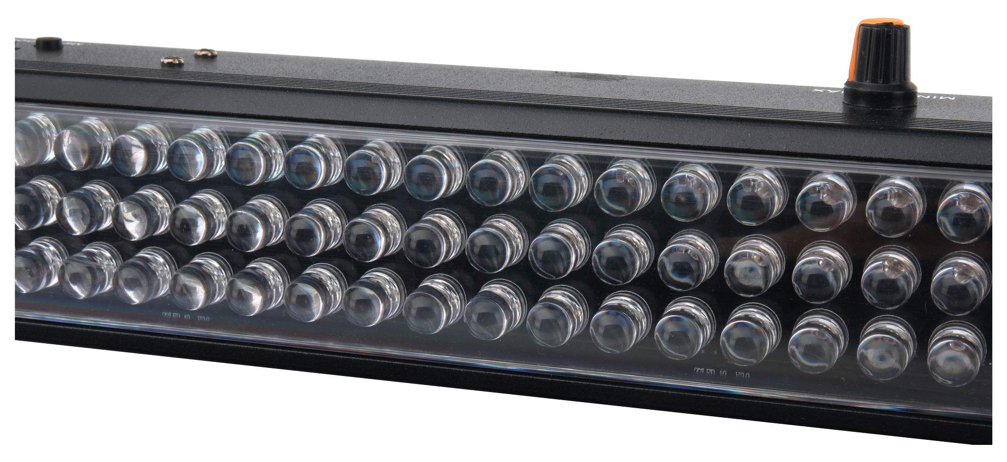 Showlite SB-216 LED Stage Bar 2x Set - 216 Stück RGB LEDs à 10 mm - Lichteffekt - Bühnenlicht - Discolicht - 6 DMX-Modi - Stroboskop Effekt - Schwarz