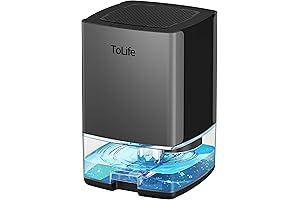 Evadry Mini Dehumidifiers for Home, Auto Shutoff, 30 OZ, 500 sq.ft. -...