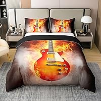 Vista 10 de Funda de edredón 100% algodón con vaca de las tierras altas floral, juego de ropa de cama de ganado toro tamaño completo, funda de edredón