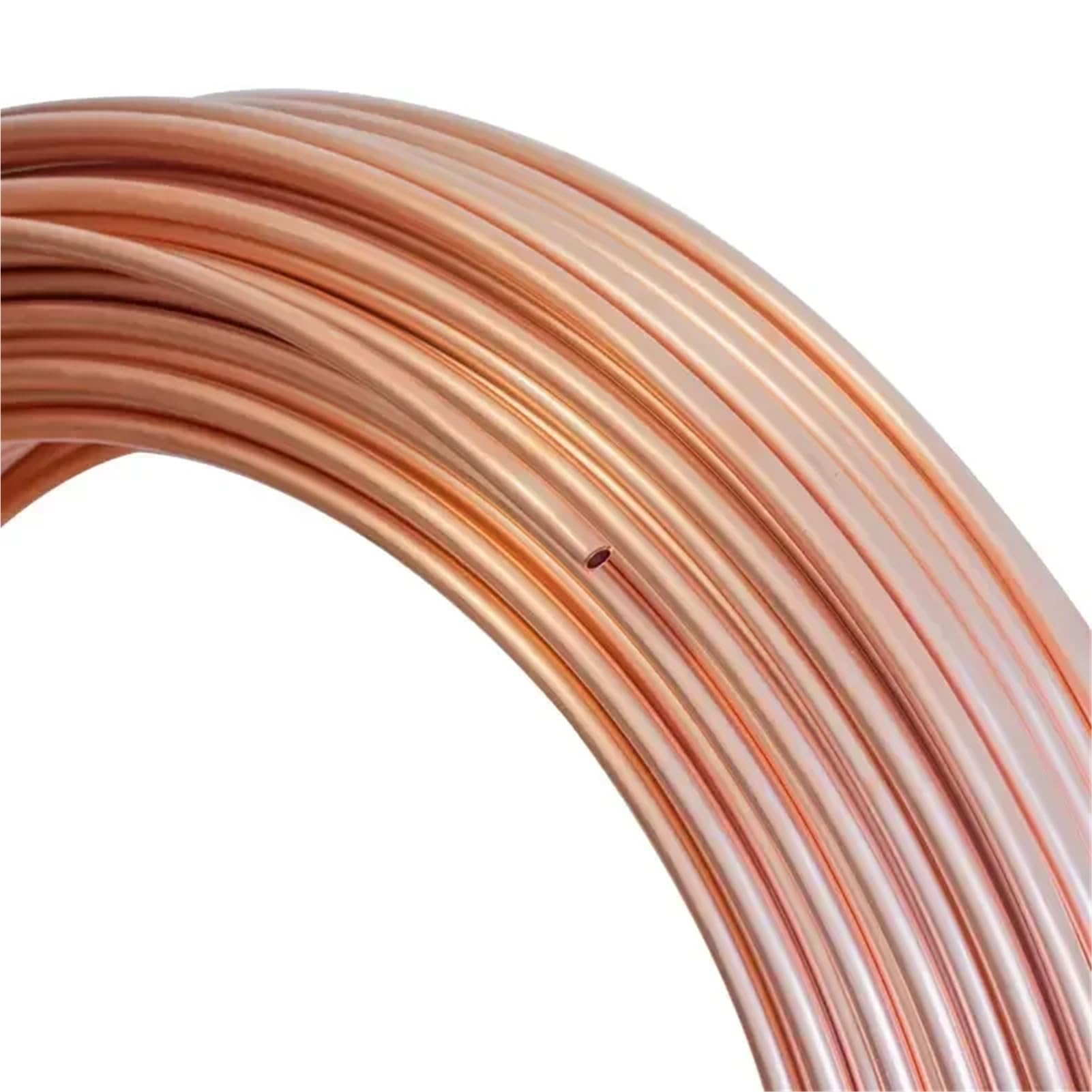 Tubi di rame rosso T2 for refrigerazione e condizionamento, diametro esterno 2/3/4/6/8/10/12/14/16/19/22 mm(3 Meters,10x1.5mm)