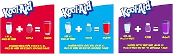 Kool-Aid Liquid Drink Mix Variety 3 Pack (Grape, Cherry and Tropical Punch) by Kraft Foods [Foods]