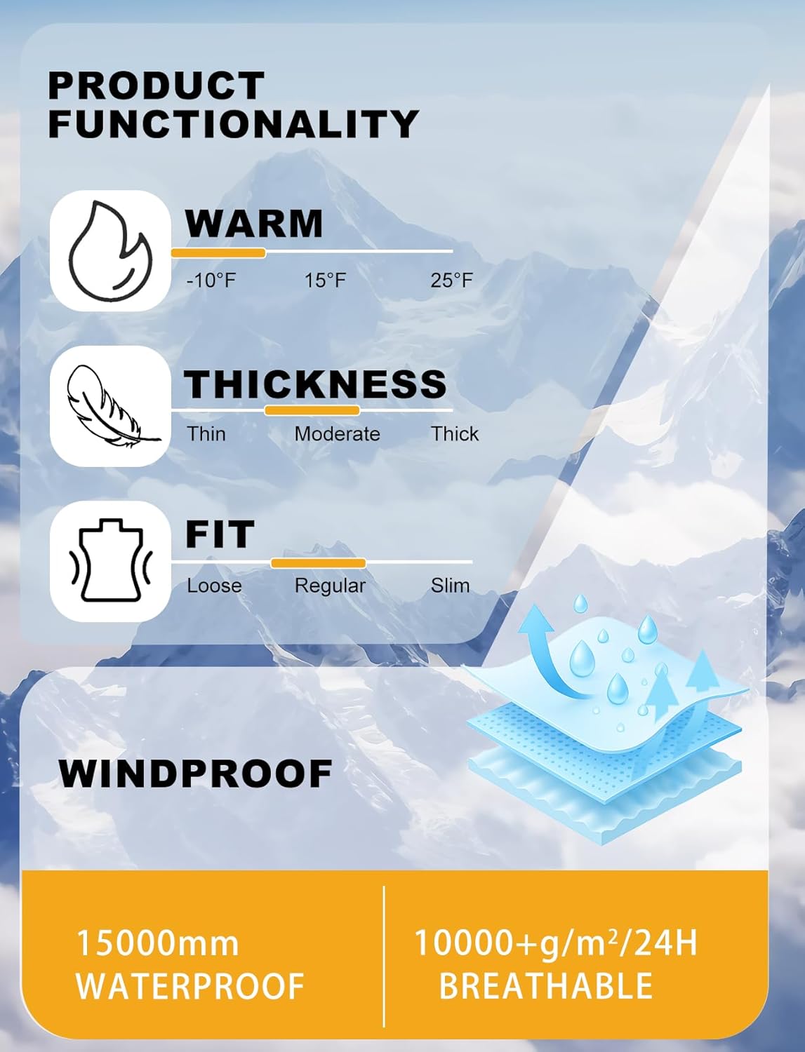 GSOU SNOW Women Men Ski Bibs Snowboard Pants Snow Bibs Overalls Waterproof Windproof Insulated Winter Sport Warm - Image 6