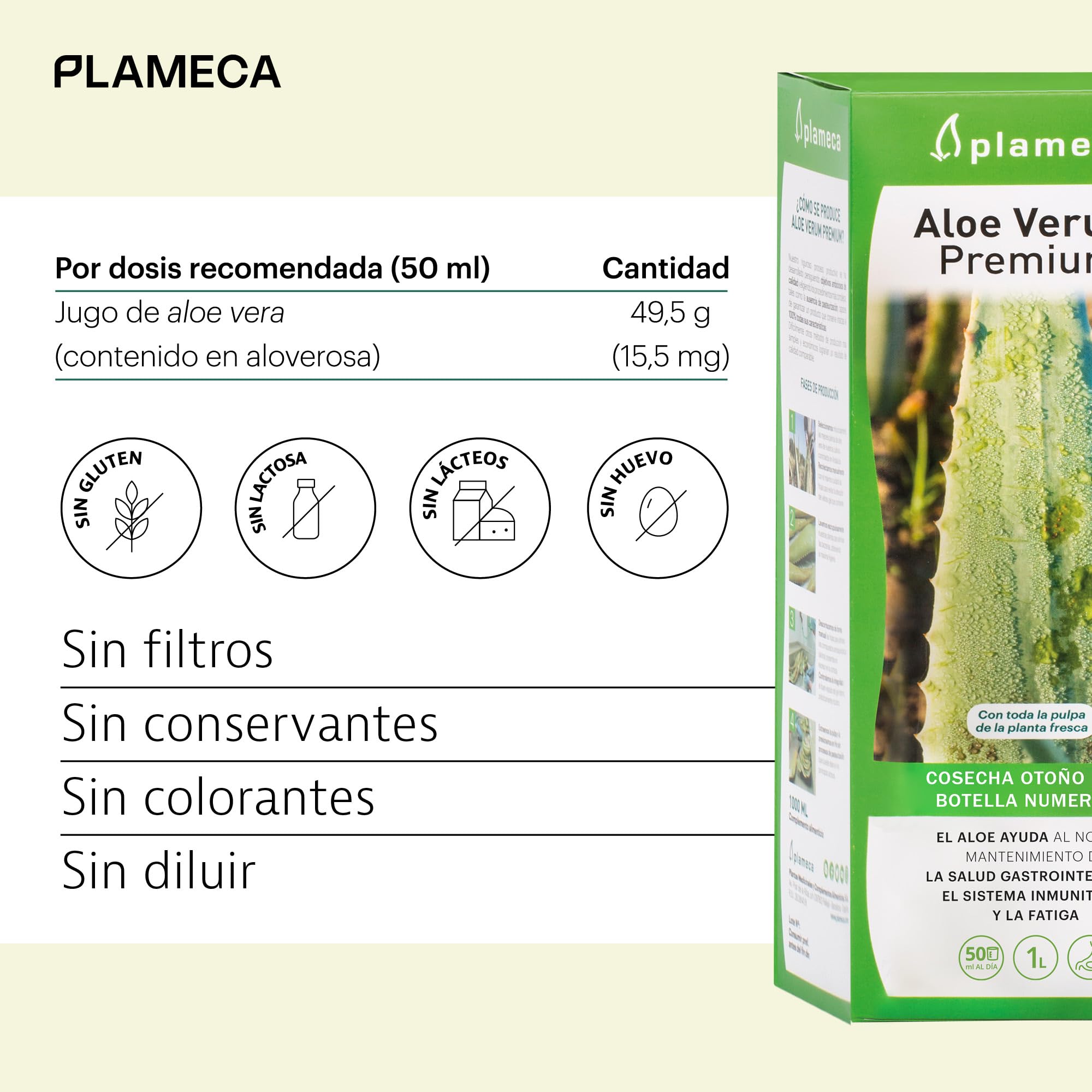PLAMECA - Aloe Verum Premium, Aloe Vera Trinken, Saft, Saft,  unpasteurisiert, ohne Sstoffe, kalt, Untersttzung der Magen-Darm-Gesundheit,  Immunsystem und Mdigkeit, reiner Geschmack - 1 l : Amazon.de: Brobedarf &  Schreibwaren