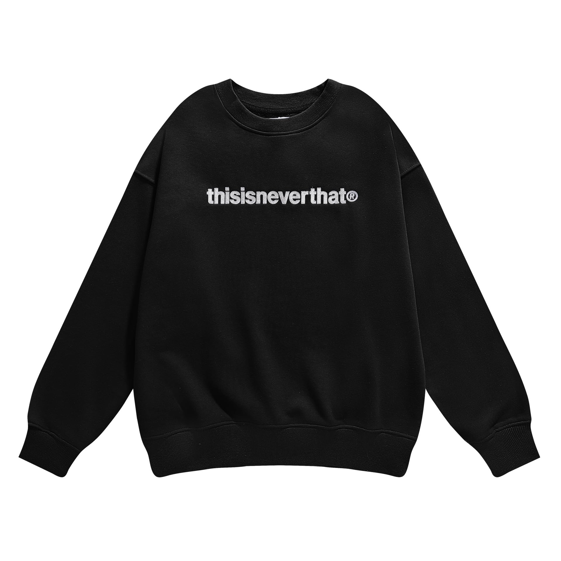 Amazon.co.jp: 韓国語 thisisneverthat スウェットシャツ ゆる文字