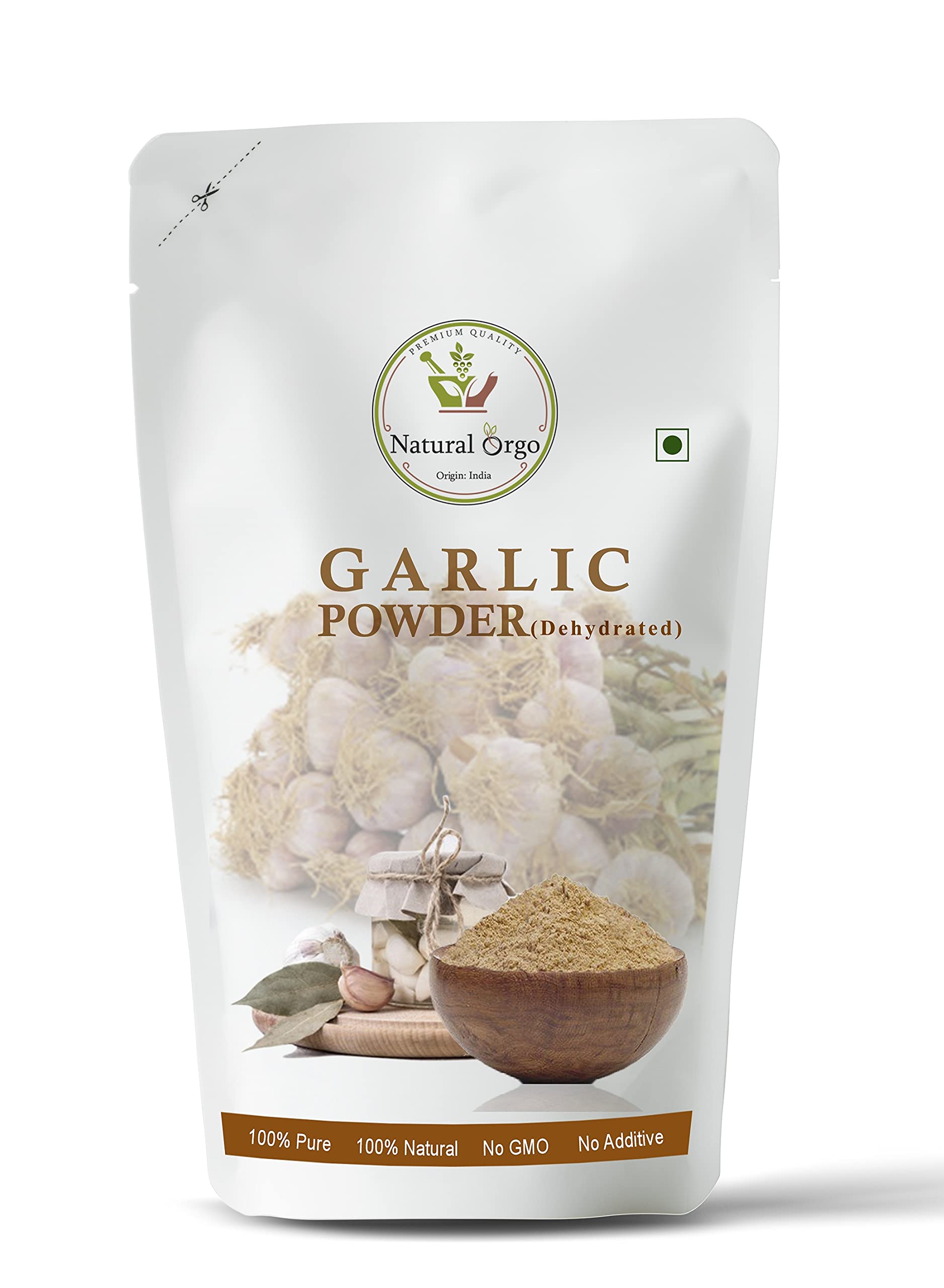 NATURAL ORGO GARLIC POWDER - 1 KG / DAILY ESSENTIAL FOR KITCHEN