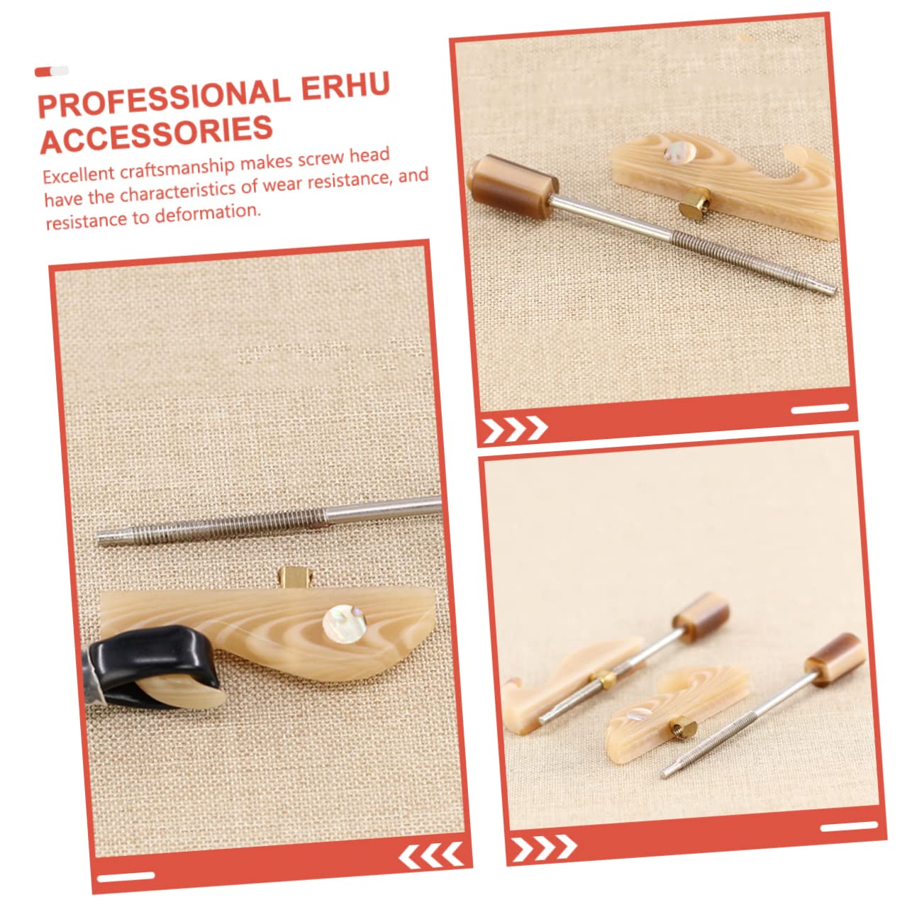Custodie Per Archi Erhu Archi Per Strumenti Di Tiro Con L'Arco Mini Arco Composto Accessori Per Arco Ricurvo Arco Accordatore Sostituzione Arco Rilascio Pollice Horail Crine