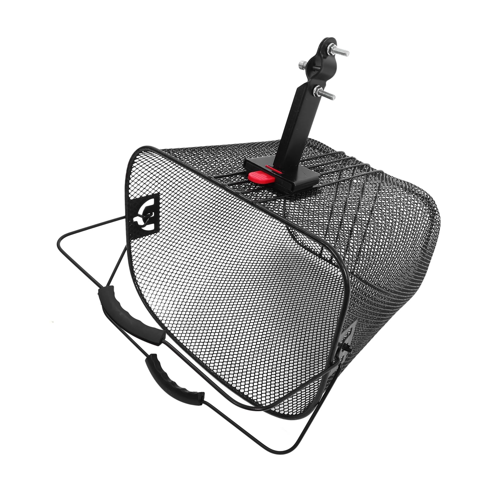 Sosoport Cesta para Bicicleta de Montaña Desmontable de Hierro Negro | Plástico, Uso Exterior, Efecto Decorativo, Formato Portátil, Accesorios Bici