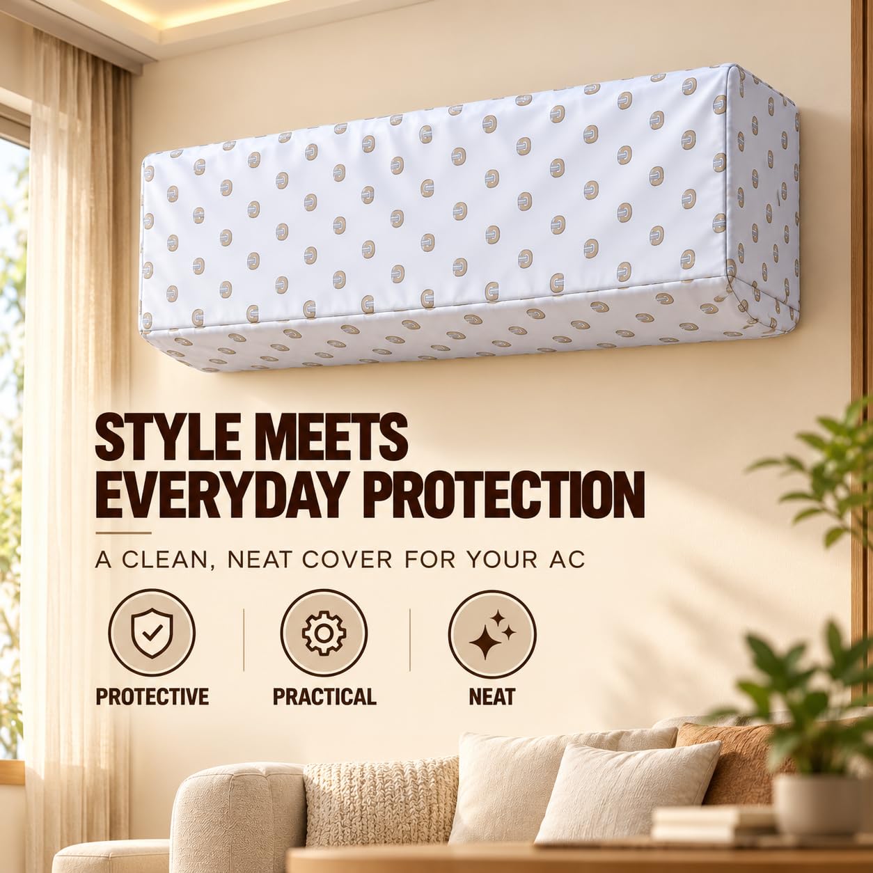 Split AC Cover - Protect Your 2 Ton AC -7 Split AC Cover - Protect Your 2 Ton AC -7
