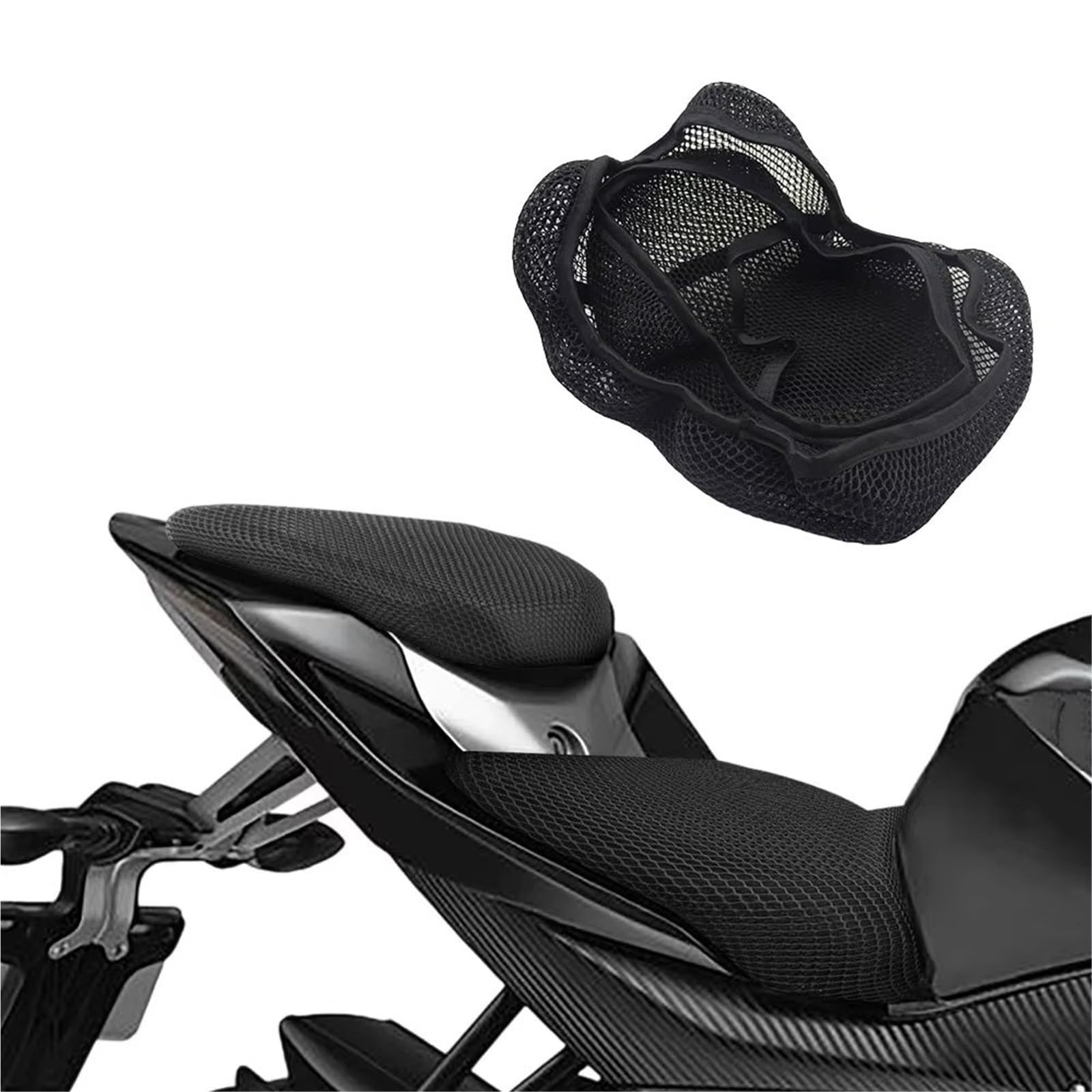 Moto Copri Sedili Per YZF-R3 Per YZF-R15 R3 R15 Moto Protezione Cuscino Coprisedile Tessuto di nylon netto Sella