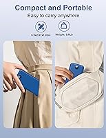 Vista 8 de Portable Charger Power Bank, 12000mAh 22.5W USB C Fast Charging with Built-in Cables & Wall Plug, 5-in-1 External Battery Pack with LED Display