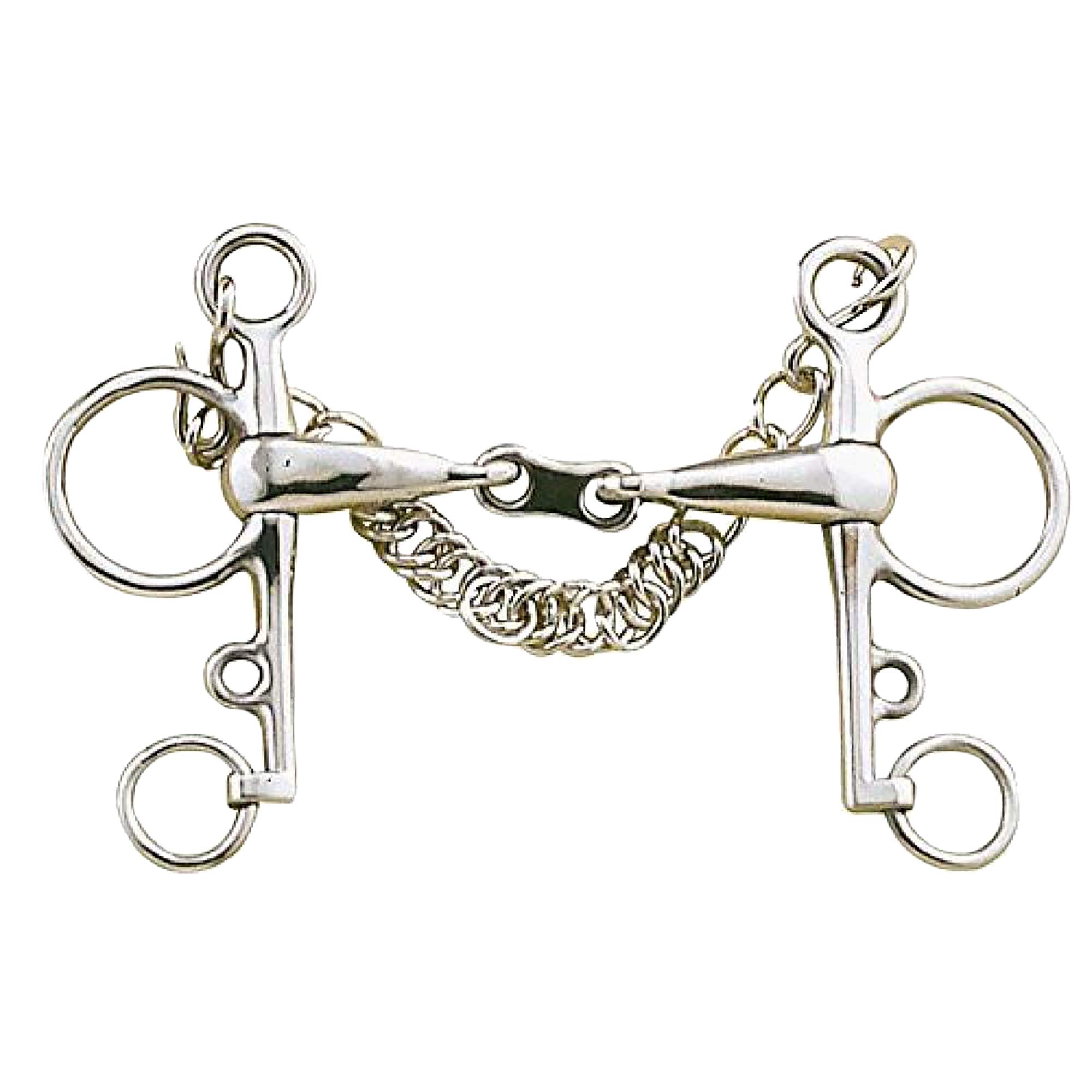 Lorina French Link Pelham (6in) (Silver)