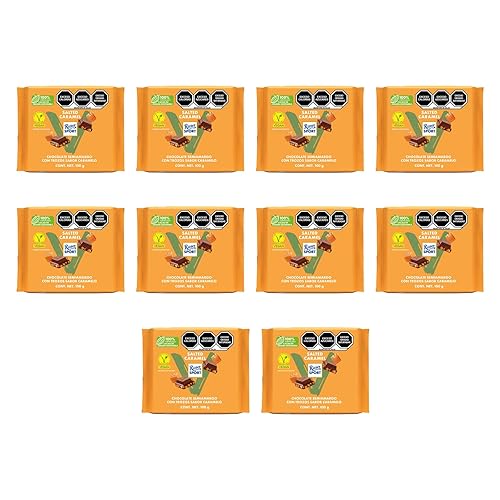 Barra de chocolate vegana Ritter Sport - Caramelo salado, 3.53 oz