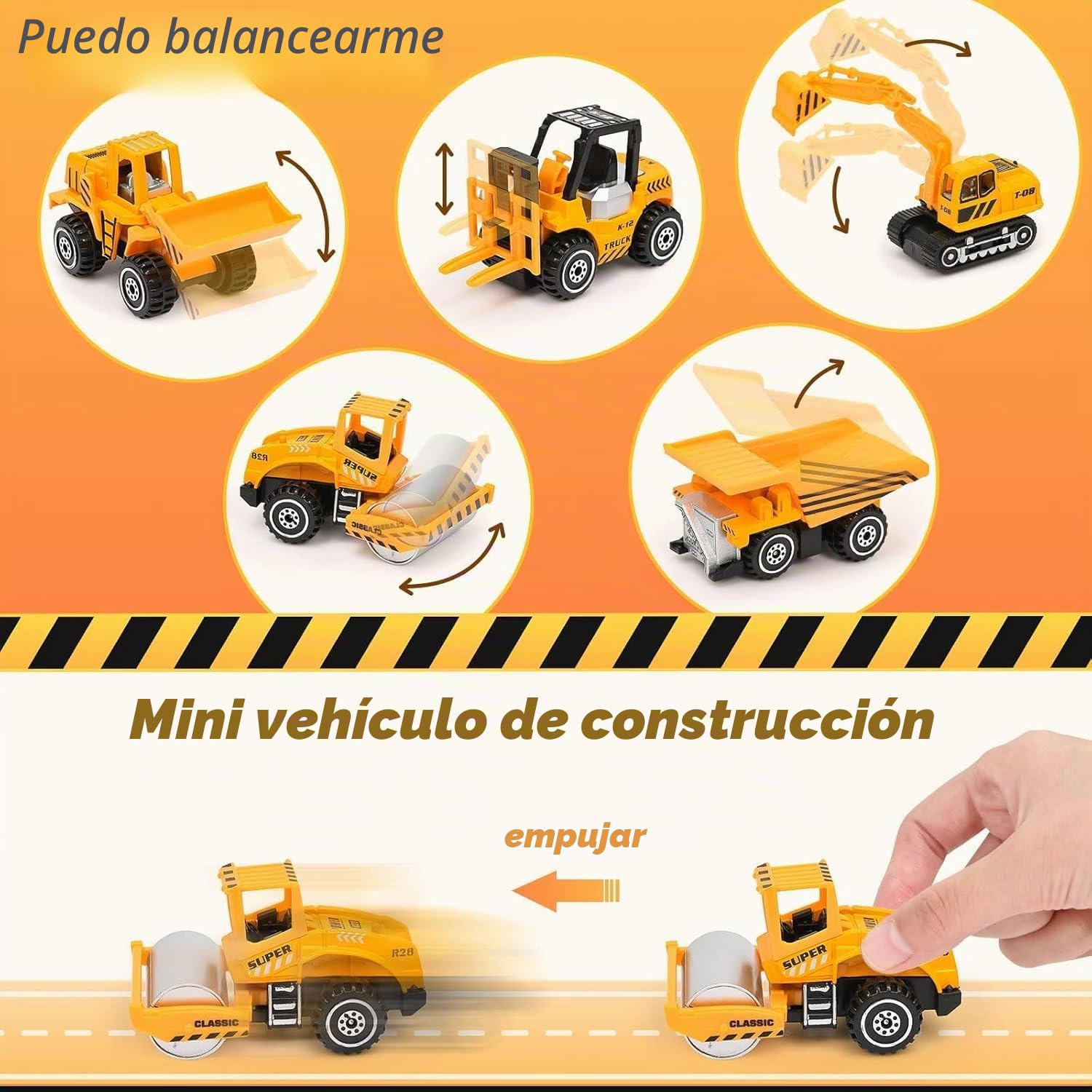 Tacobear Juguetes sensoriales de arena para niños de 3, 4, 5, 6, 7 años, kit de caja de arena para obras de construcción con arena mágica de 1000 g, grúa, 5 mini vehículos, moldes de arena, juguete de