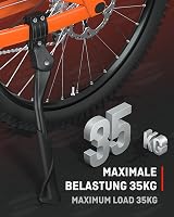 HENMI Univerzális Kerékpártámasz 24-29 Colos Kerékpárokhoz - 35-45 kg Teherbírás, Állítható Magasság, Stabil Tartás MTB, Trekking és Városi  5