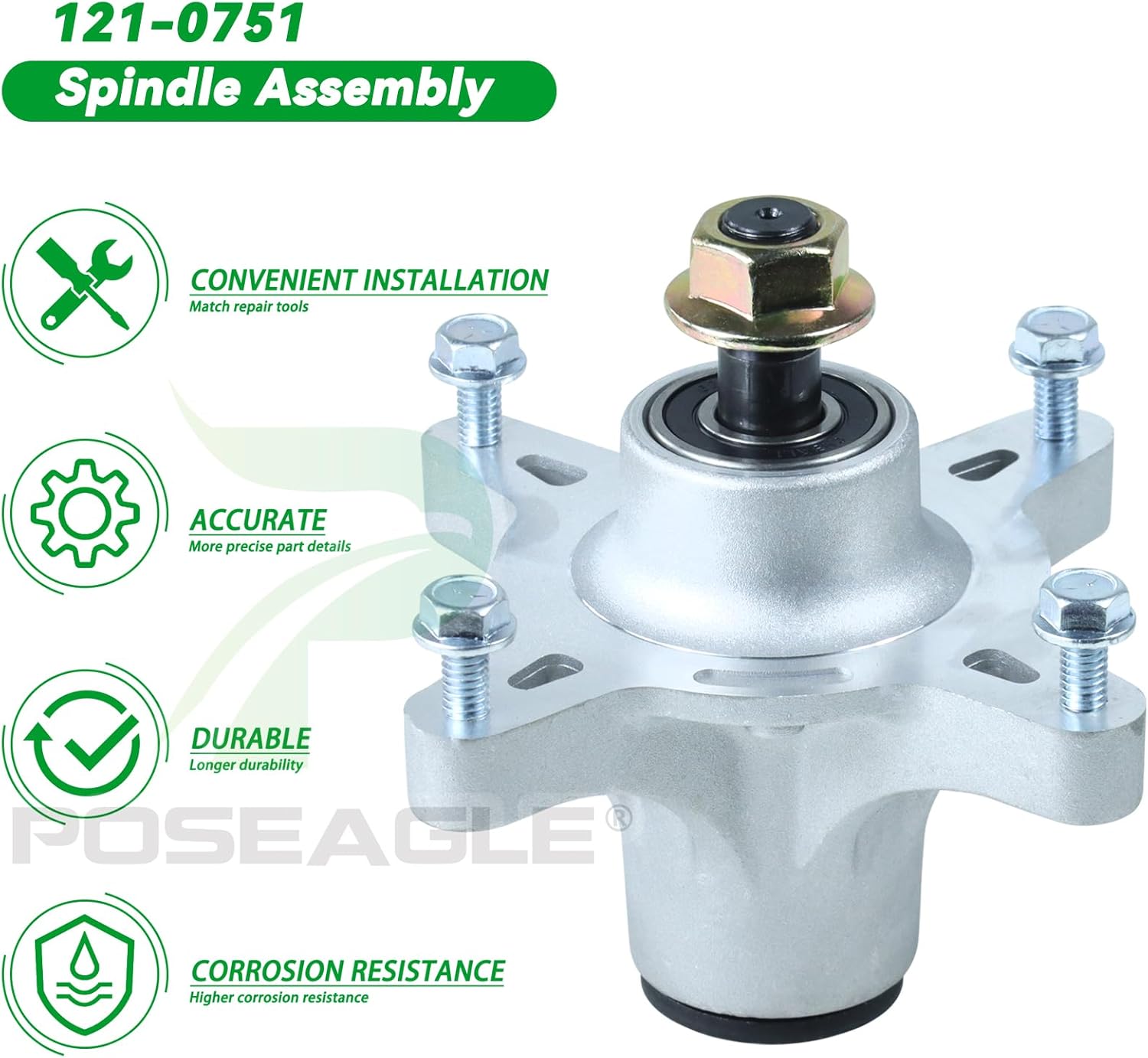 121-0751 Spindle Assembly Replaces Toro 139-3214 Spindle Toro Spindle Assembly 121-0751 117-7267 117-7439 for SS4225 SS 4225 SS5000 MX5025 SS5060 MX5075 Mowers