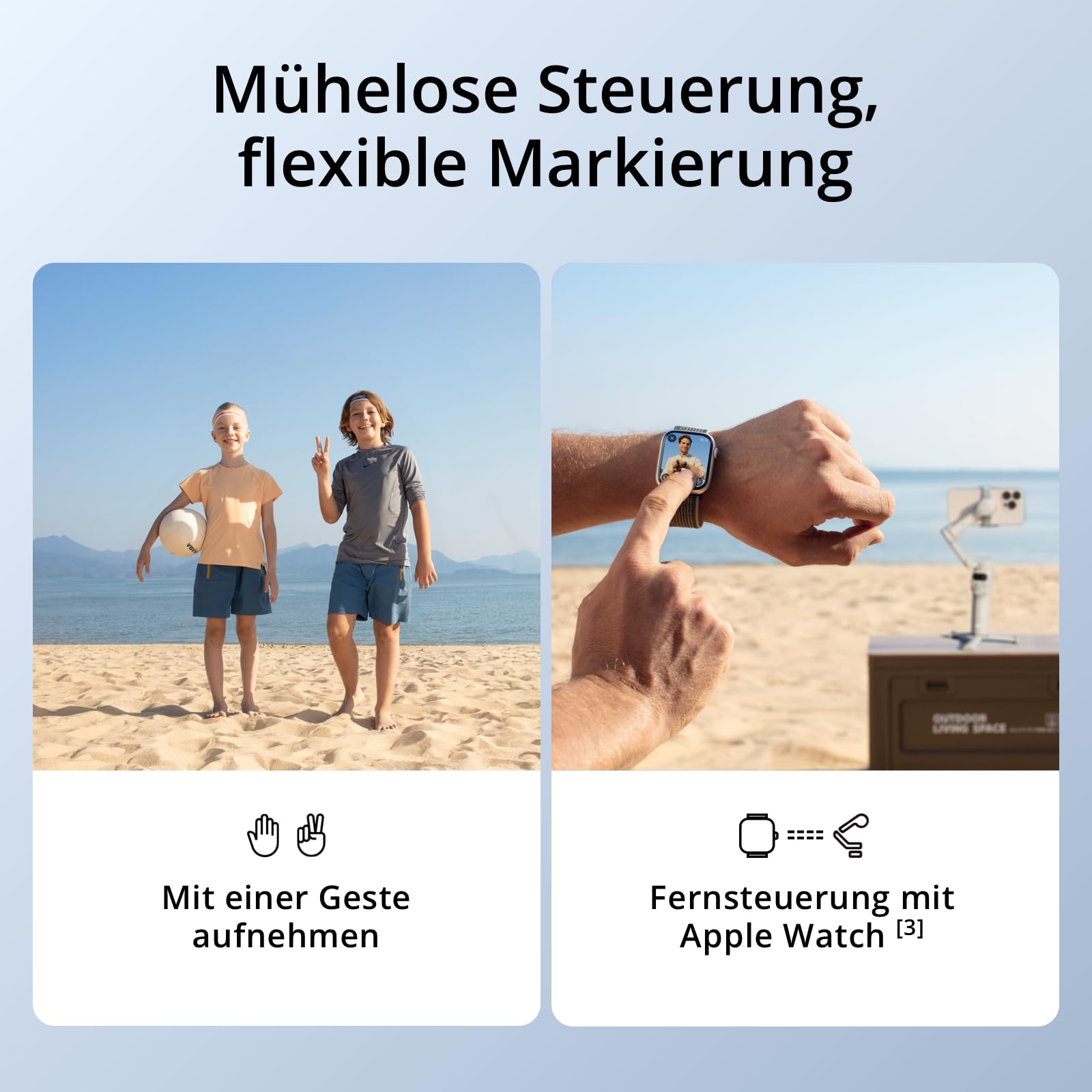 DJI Osmo Mobile 7 Gimbal Stabilizator Do Telefonu 3-Osiowy, ActiveTrack 7.0, Wbudowany Statyw, 10h Pracy — miniatura 5