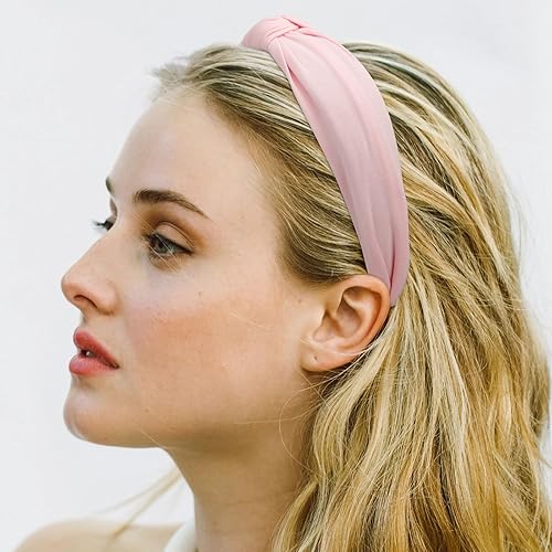 Miniatura 6 de VELSCRUN Diademas para el cabello, paquete de 12 diademas coloridas para mujeres, antideslizantes, anchas y anchas, diademas para la cabeza, lindas