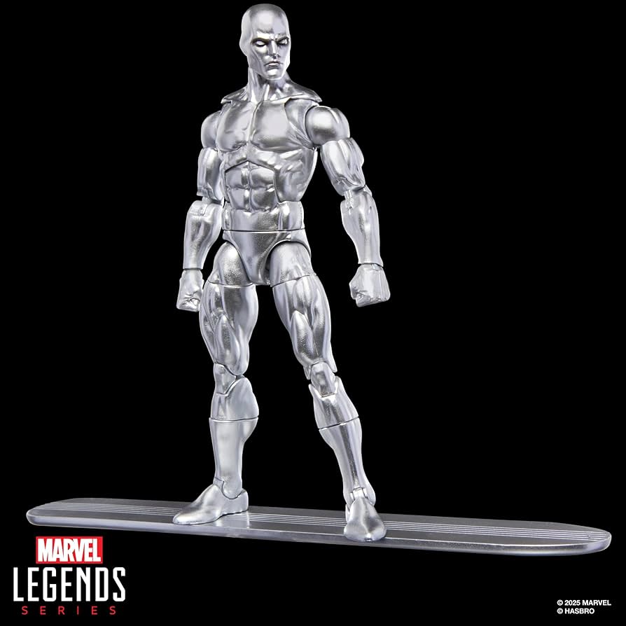 マーベルレジェンド　シルバーサーファー　marvel legends Amazon.com: Marvel Legends Series Silver Surfer, Silver