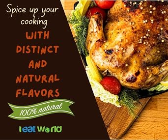 IEATWORLD Premium Turkish Sumac Spice Authentic Middle Eastern & Mediterranean Seasoning | Tangy, Citrusy Flavor for Cooking, Salads & Marinades | Non-GMO, Gluten-Free, Vegan (7 oz / 185g)
