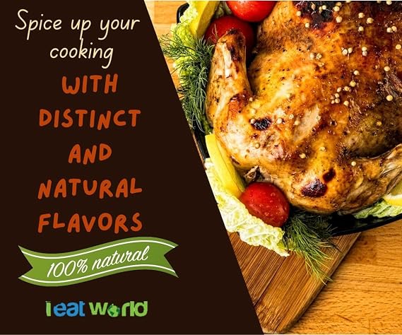IEATWORLD Premium Turkish Sumac Spice Authentic Middle Eastern & Mediterranean Seasoning | Tangy, Citrusy Flavor for Cooking, Salads & Marinades | Non-GMO, Gluten-Free, Vegan (7 oz / 185g)