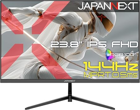 JAPANNEXT JN-Ei238G144F 23.8-Inch Gaming Monitor