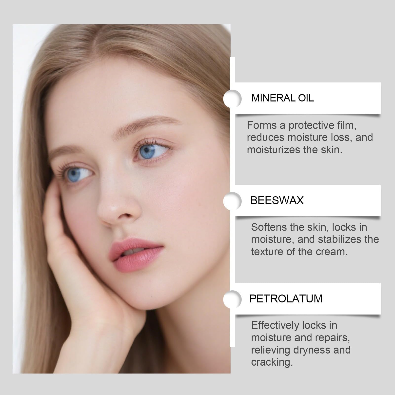 PDRN Pink Collagen Volume Multi Balm, nawilżający krem do oczu-10 patyczków | Nawilżający podkład do makijażu twarzy i podkładu, nielepki nawilżający wchłaniający Rapinde do ust, oczu i szyi