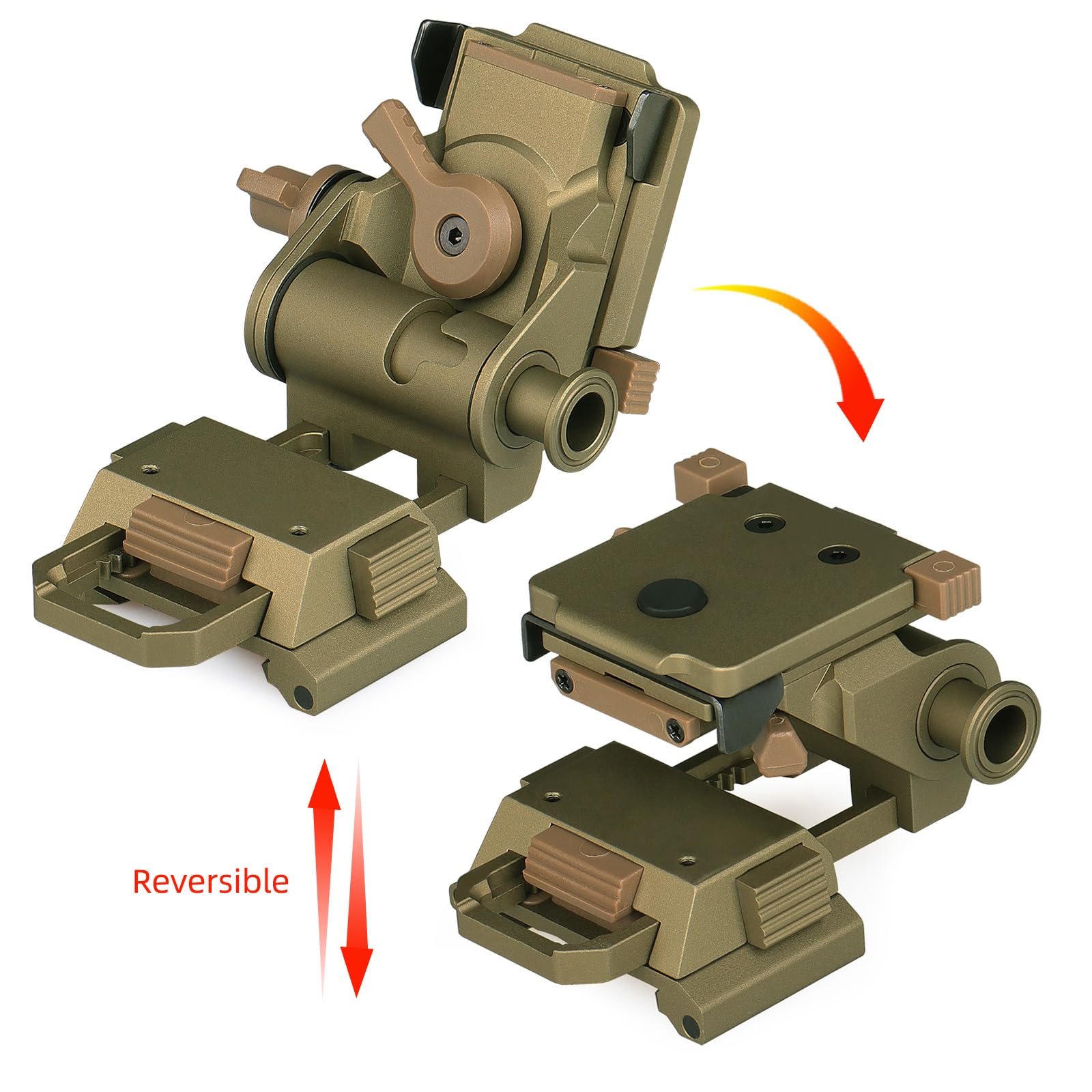 Amazon.com: Metal L4G24 Mount Breakaway Night Vision Goggle Mount