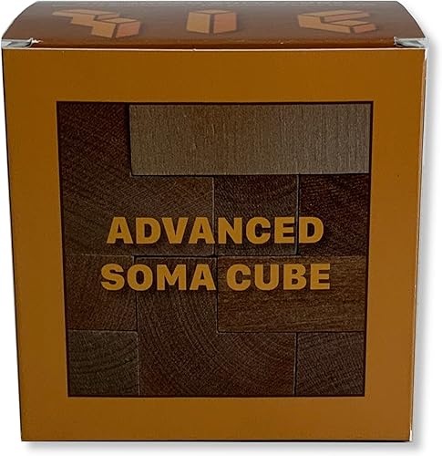 Cubo genérico avanzado de soma, marrón claro