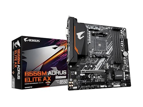 GIGABYTE B550M AORUS Elite AX Motherboard