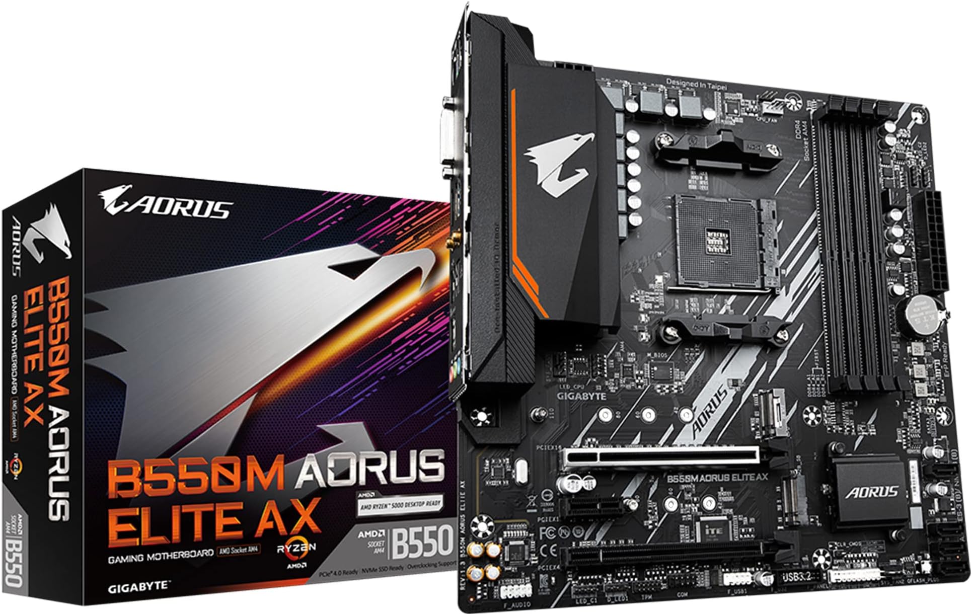 Gigabyte B550M AORUS Elite AX Review UK 2026