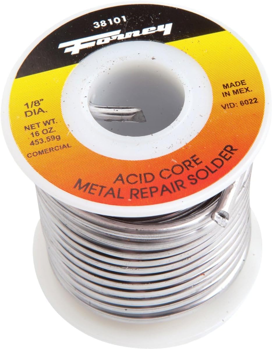 Forney 38101 Solder Acid 1/8", 16 oz.