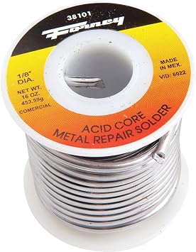 Forney 38101 Solder Acid 1/8", 16 oz.
