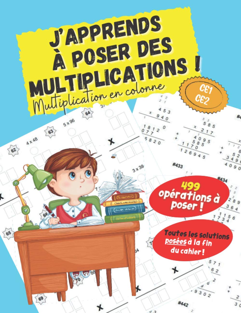 Multiplication CE1 CE2 100 JOURS D'exercices J'apprends Et Je Révise